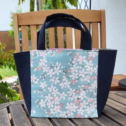 Parktasche - Hanami blau