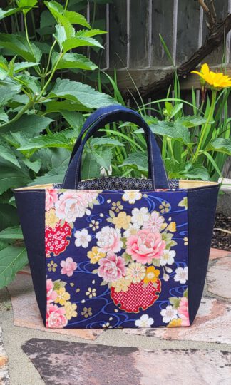 Parktasche - Botan/Pfingstrose