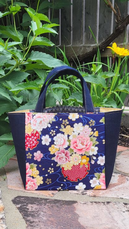 Parktasche - Botan/Pfingstrose