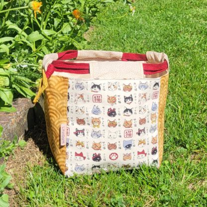 Projekttasche - Komebukuro - kakkoii neko – Bild 3