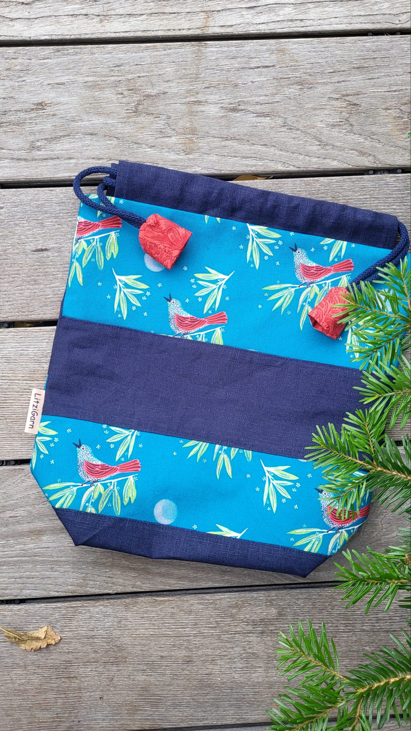 Projektbeutel Winternachtigall