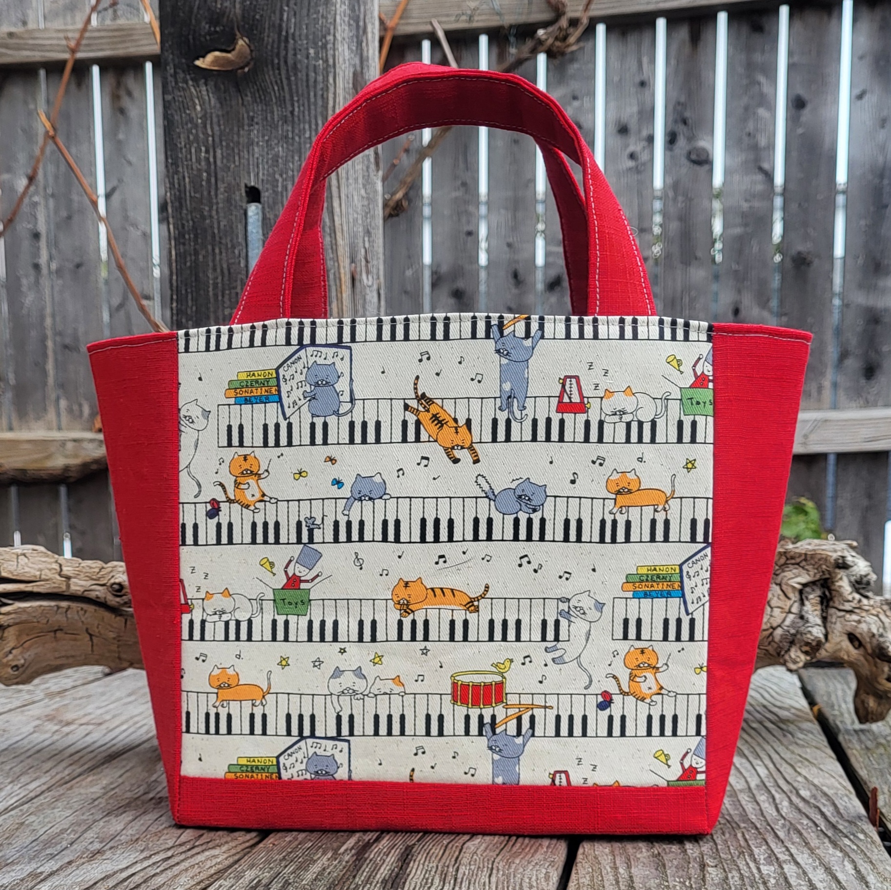 Parktasche - PianoNeko – Bild 3