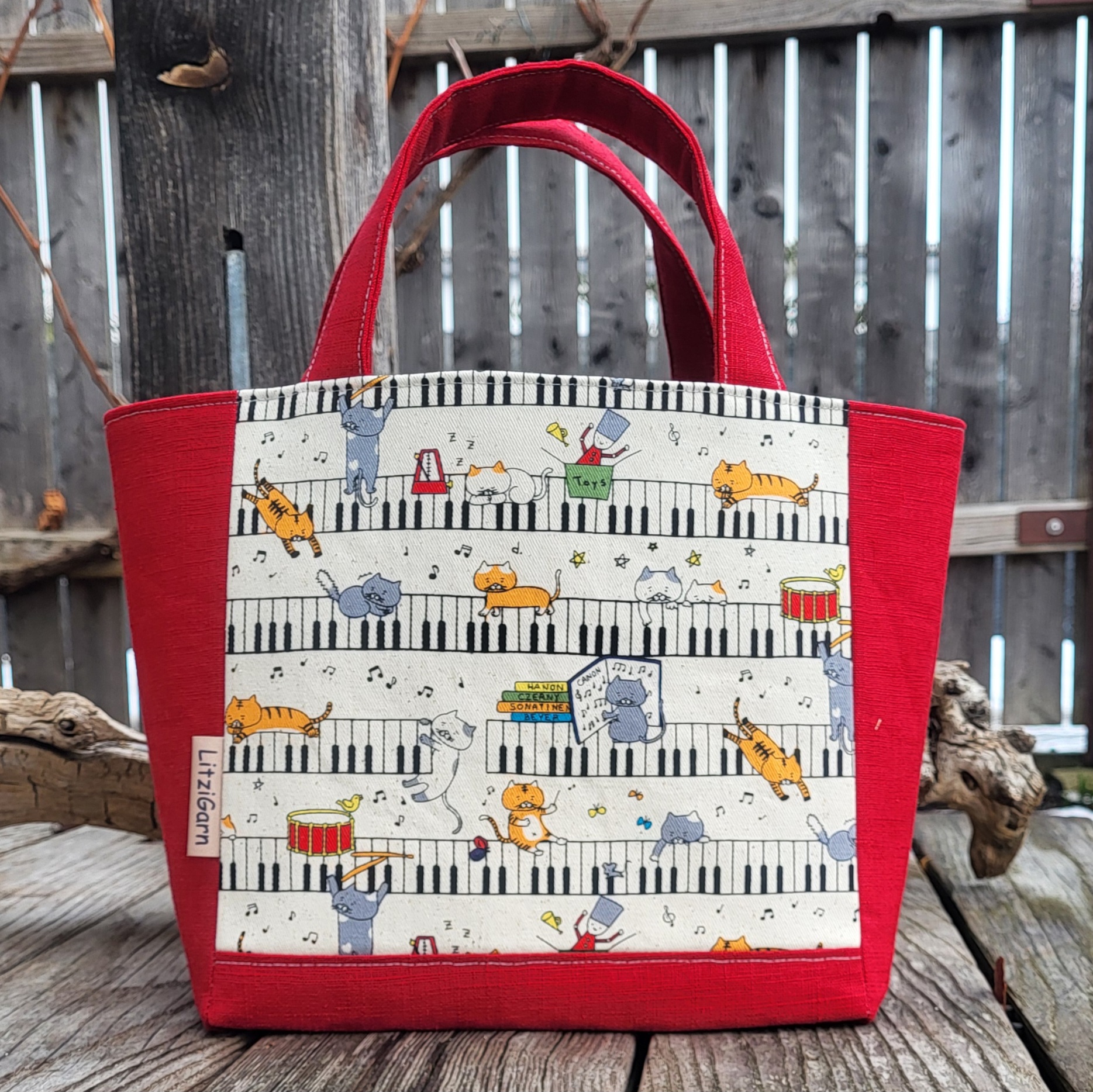 Parktasche - PianoNeko